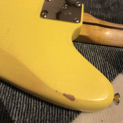 Fender Jaguar TV Yellow w/Mastery & Novak Pickups imagen 8