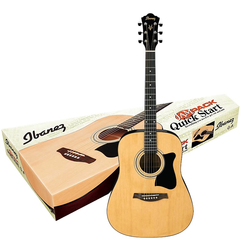 Ibanez IJV50 Spruce / Agathis Dreadnought Package image 1
