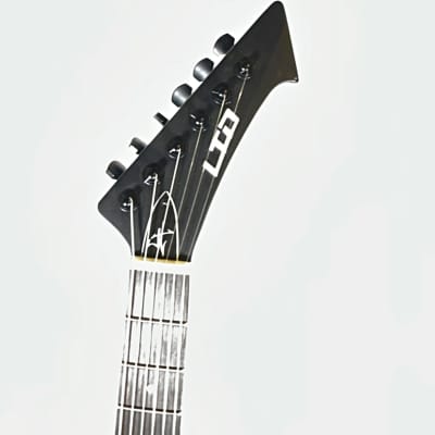 METALLICA SIGNED FULL BAND ESP LTD Snakebyte James Hetfield Signature 2011 - Present - Black Satin image 3