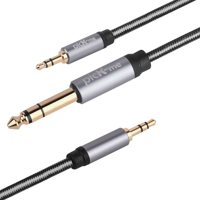 Buy VITALCO Cable 2RCA Male To 2x Jack 6.35mm 1/4 Inch Mono 1.5m