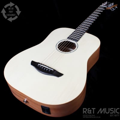 Faith FDS Nomad Mini-Saturn Electro Acoustic Guitar in Natural Satin w/Softcase image 1