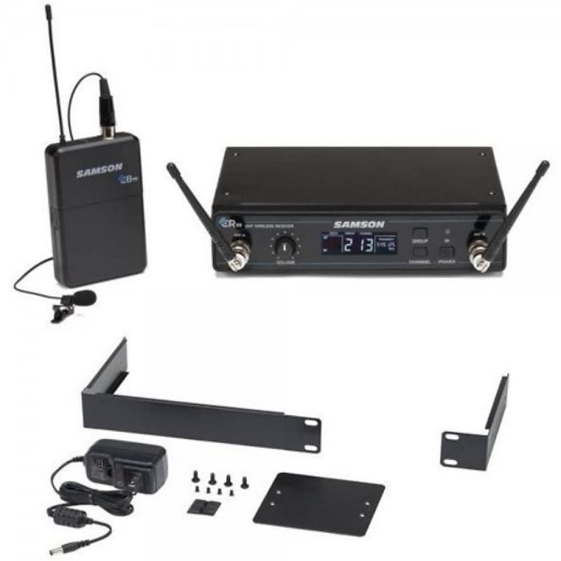 Samson Concert 99 Frequency-Agile UHF Wireless Lavalier Mic Presentation System - K Band (470–494 MHz) image 1