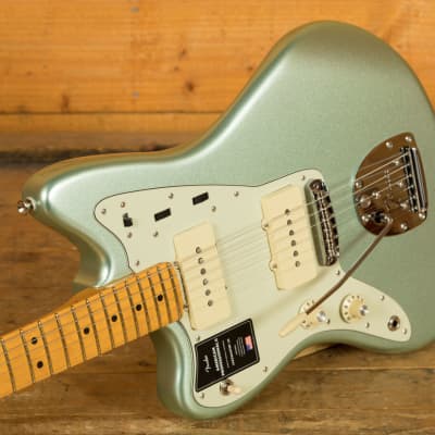 Fender American Professional II Jazzmaster | Maple - Mystic Surf Green - Left-Handed image 5