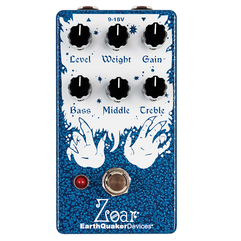 New Earthquaker Devices Zoar Dynamic Audio Grinder Distortion Guitar Pedal image 1