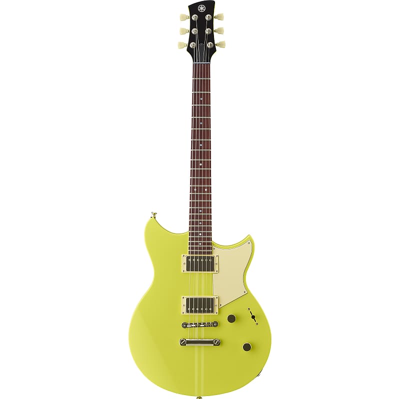 Yamaha RSE20-NYW Revstar Element Electric Guitar in Neon Yellow image 1