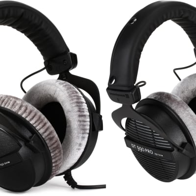 Beyerdynamic DT 770 Pro 250 ohm Closed-back Studio Mixing Headphones  Bundle with Beyerdynamic DT 990 Pro 250 ohm Open-back Studio Headphones image 1