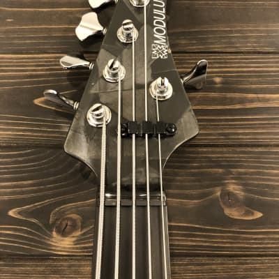 Modulus Flea Signature Model 5 String Bass, 2005 Black image 6