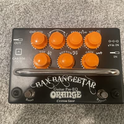 Orange Bax Bangeetar Guitar Pre-EQ Pedal