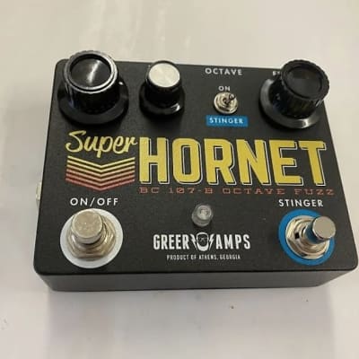 Greer Amps Super Hornet Octave Fuzz Pedal w/ Original box & paperwork image 2