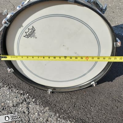 Pearl Rhythm Traveler Compact 5-Piece Drum Shells Set Black 5pc image 12