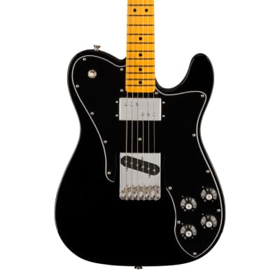 Fender American Vintage II 1977 Telecaster Custom Electric Guitar, Black for sale