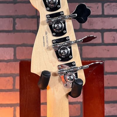 TGF CHOP SHOP Modded Fender Player Precision Electric Bass Guitar Silver, Pau Ferro, Mint! image 7