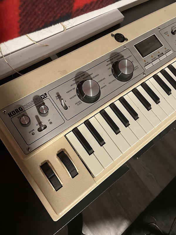 Korg Microkorg XL RARE Cream COLOR | Reverb