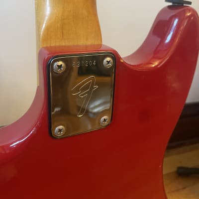 Fender Musicmaster Bass 1972 - 1975 - Dakota Red image 5