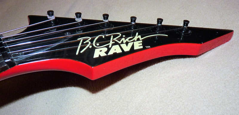 B.C. Rich Ironbird Rave 1986 Ferrari Red | Reverb