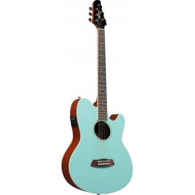 IBANEZ TCY10E-SFH Talman Elektro-Akustik-Gitarre, sea foam green for sale