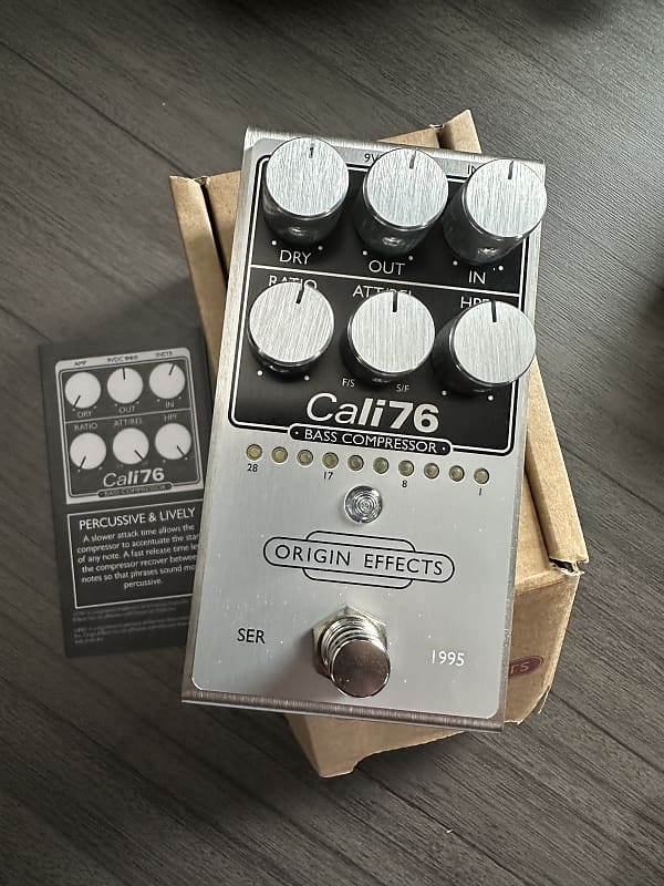 Origin Effects Cali76 Bass Compressor