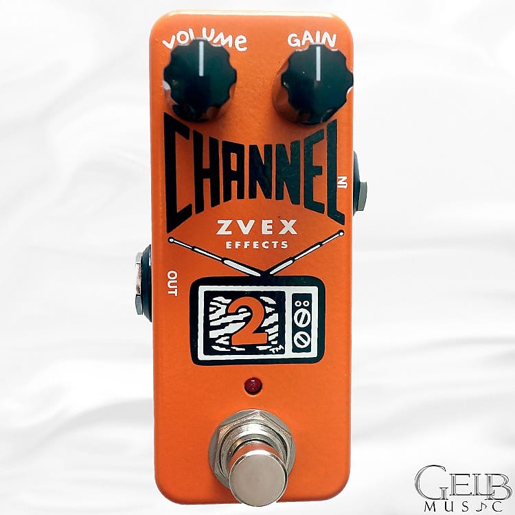 Zvex Channel 2 Overdrive Effects Pedal - CHANNEL2 image 1