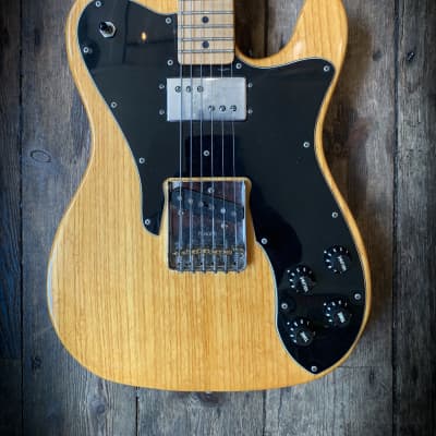 1978 Fender Telecaster Custom in Natural finish with maple neck image 1