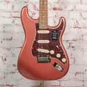USED Fender Player Plus Stratocaster®, Pau Ferro Fingerboard, Aged Candy Apple Red