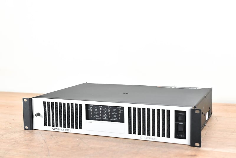 Lab Gruppen C 16:4 1600W Four-Channel Power Amplifier Lab Gruppen C 16:4 1600W Four-Channel Power Amplifier
