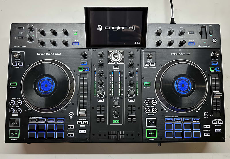 Denon Prime 2 DJ Controller 2020 - Black image 1