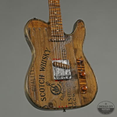 2021 Walla Walla Guitar Company Maverick Vintage Wood “House Whiskey” for sale