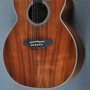 Takamine EF508KC Figured Koa Cutaway Acoustic-Electric Guitar