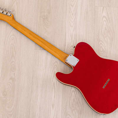 1990 Fender Telecaster Custom '62 Vintage Reissue TL62B-650 Candy Apple Red Near-Mint, Japan MIJ Fujigen image 13