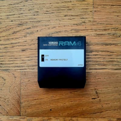 Buy used Yamaha RAM4 Data RAM Cartridge DX7ii TX802 RX5 DX11 DMP7