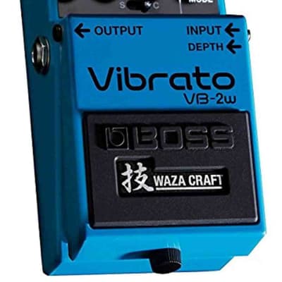 Open Box: Boss VB-2W Waza Craft Vibrato Effects Pedal image 3