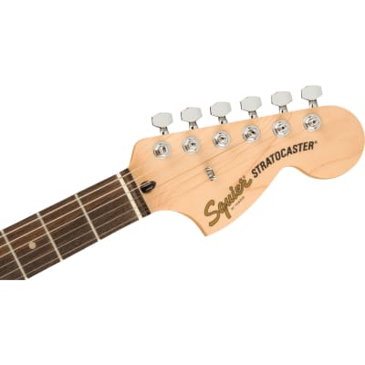 Squier Affinity Series Stratocaster HSS Electric Guitar - Natural image 5