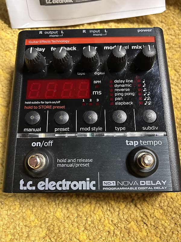 TC Electronic ND-1 Nova Delay