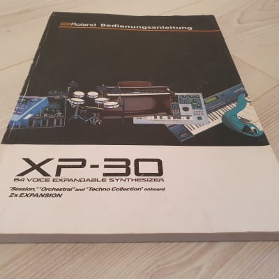 Roland XP-30 Manual. German Language. Good Condition. Global Ship. image 2