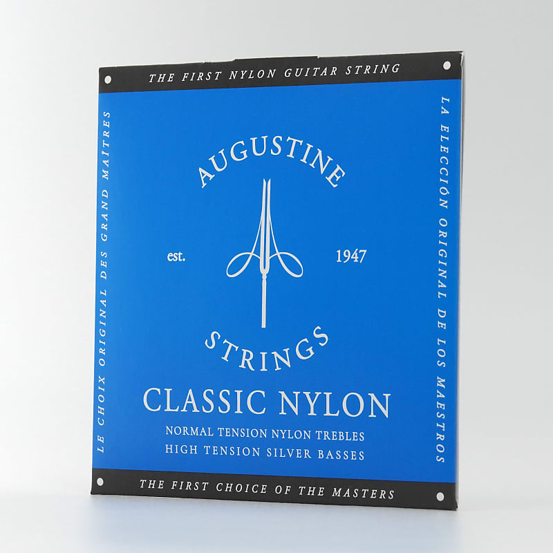 Albert Augustine Classic Blue Classical Guitar Strings High