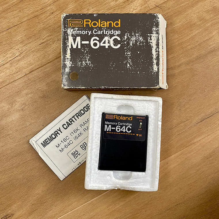 Roland M-64C Memory Cartridge