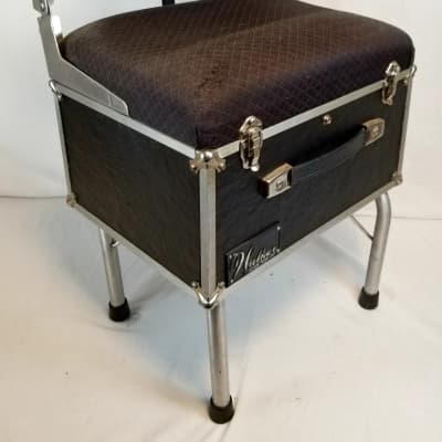 Sho-Bud Vintage 1971 The Professional D10 Double Neck Pedal Steel Guitar, 8X4, W/ Case, Cover, Walker Player's Chair, Accessories image 22
