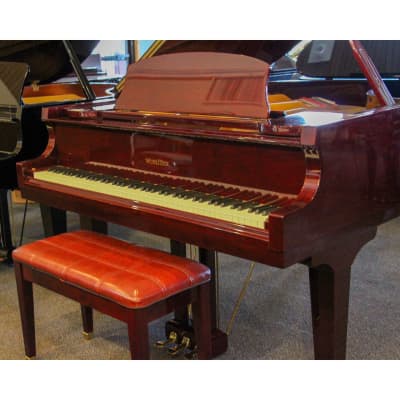 Wurlitzer 5'8" C173 Baby Grand Piano | Polished Mahogany | SN: 73722 image 6