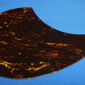 BRAND NEW BROWN TORTOISE OLD STOCK OM PICKGUARD FROM CF MARTIN GUITAR FACTORY for sale