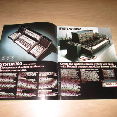 Immagine Roland Volume 3 Catalog  – 1980 - Original Vintage Synthesizer Brochure - RARE - 4
