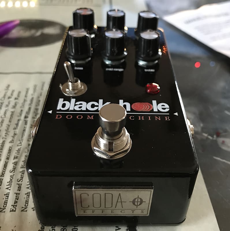 新着入荷の通販 Coda Effects Reverb | preamp T model SUNN Hole Black ギター
