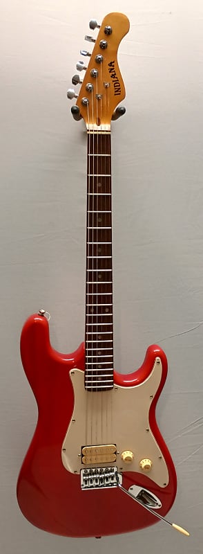 Indiana strat copy, good cheapy starter guitar, plays good. image 1