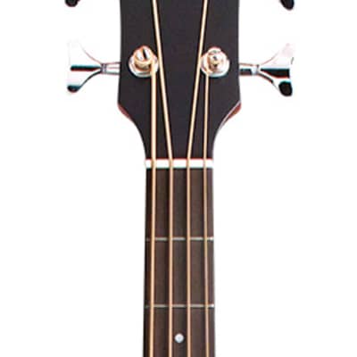 Guild 200 Series Archback Acoustic-Electric Bass Guitar - Natural Satin image 6