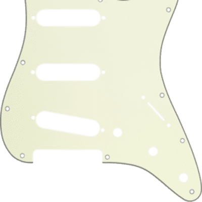 Fender American Standard Strat Pickguard 3-Ply Mint Green
