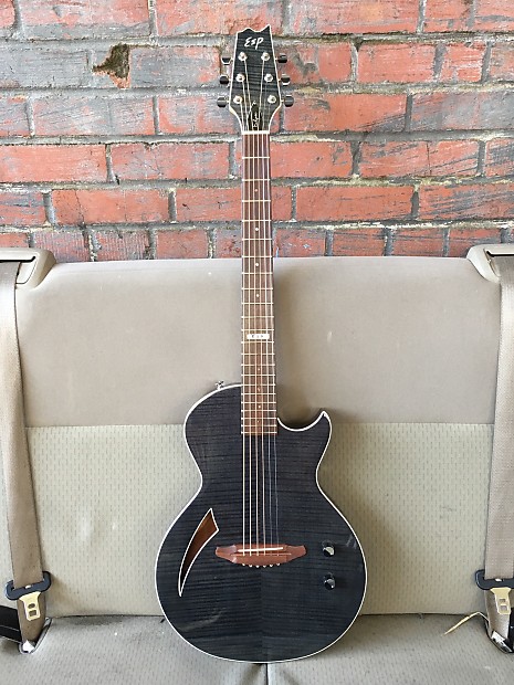 ESP Eclipse Semi Hollow Acoustic 90s Midnight Blue I