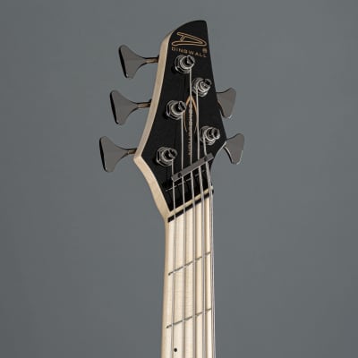 Dingwall NG3 Nolly 5-String 3PU Metallic Black Lefthand - Lefthand Electric Bass image 4