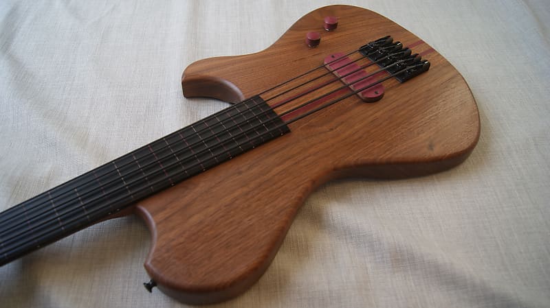 Handcrafted 5 string fretless bass. Superb tone and build quality. Made in the UK. image 1
