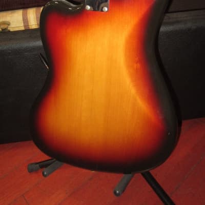 ~1994 Fender Jaguar Sunburst Made in Japan with Nice Fender Hardshell Case image 5