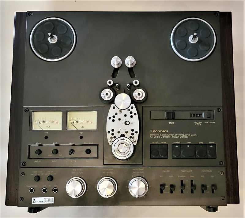 Technics RS-1500US Pro Refurb w/Receipt, 2 Track Stereo Open Reel Tape  Recorder