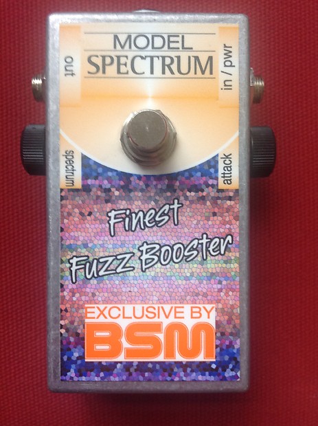Sale - BSM Spectrum Tommy Bolin Finest Fuzz Booster | Reverb